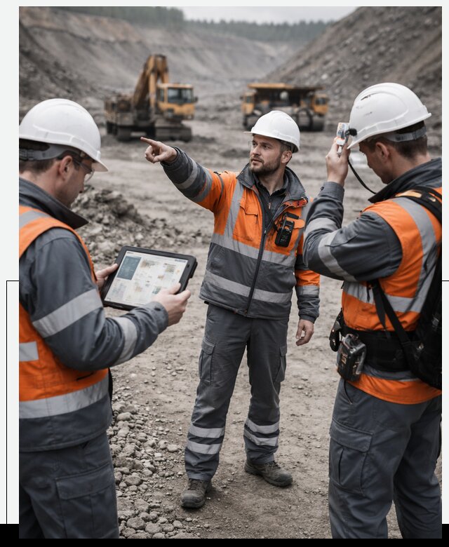 Система контроля персонала для горнодобывающей отрасли в Тайшете