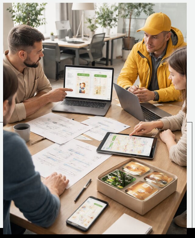 Разработка агрегатора доставки еды в Тайшете от 15578 р., АвикейТшт